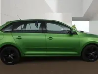 Used Skoda Rapid SE 90 HP (66 kW) 2016 Green Hatchback