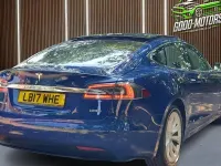 Used Tesla Model S Standard Range 386 kW (525 HP) 2017 Blue Hatchback