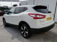 Used Nissan Qashqai N-Connecta 110 HP (80 kW) 2017 White SUV