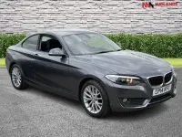 Begagnad BMW 220 Comfort Edition 2014 Grå Sportkupé