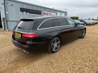 Used Mercedes E220 AMG line 2016 Black Estate