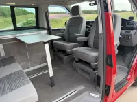 Used VW California California 150 HP (110 kW) 2022 Red Van