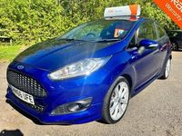 Usado Ford Fiesta ST-Line 100 CV (73 kW) 2016 Azul Utilitario