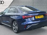 Used Audi A3 Black Edition 150 HP (110 kW) 2025 Blue Sedan