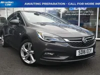 Used Vauxhall Astra SRi 136 HP (100 kW) 2016 Grey Hatchback