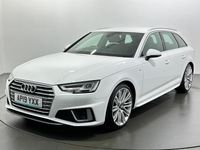 Used Audi A4 S-Line 190 HP (139 kW) 2019 White Estate