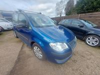 Used VW Touran S 105 HP (77 kW) 2010 Blue MPV