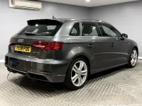Used Audi A3 Sportback S-Line 150 HP (110 kW) 2018 Grey Hatchback