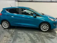Used Ford Fiesta Titanium 100 HP (73 kW) 2018 Blue Hatchback