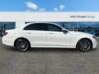 Used Mercedes E220 AMG line 2020 White Sedan
