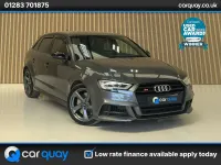 Used Audi A3 Sportback Black Edition 190 HP (139 kW) 2018 Grey Hatchback