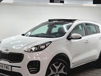 Used Kia Sportage GT-Line S 185 HP (136 kW) 2018 White SUV