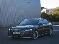 Used Audi A8 S-Line 340 HP (250 kW) 2019 Black Sedan