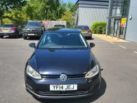 Used VW Golf VII SE 105 HP (77 kW) 2014 Black Hatchback