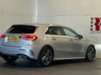Used Mercedes A180 AMG line 116 HP (85 kW) 2019 Silver Hatchback