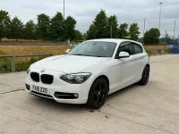 Used BMW 116 Sport Line 2015 White Hatchback