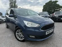 Used Ford Grand C-Max Zetec 125 HP (91 kW) 2018 Blue MPV