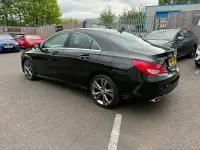 Used Mercedes CLA180 122 HP (89 kW) 2016 Black Sedan