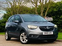 Used Vauxhall Crossland X 81 HP (59 kW) 2018 Grey SUV