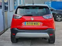 Used Vauxhall Crossland X Elite 102 HP (75 kW) 2019 Red SUV