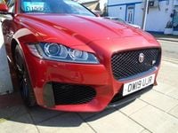 Used Jaguar XF S 300 HP (220 kW) 2019 Red Estate