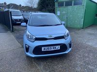Used Kia Picanto 66 HP (48 kW) 2019 Blue Hatchback