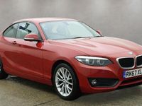 Used BMW 218 Sport Line 136 HP (100 kW) 2017 Red Coupe
