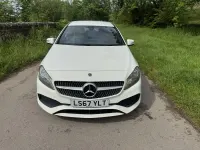 Used Mercedes A180 AMG line 2017 White Hatchback