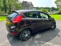 Used Ford Fiesta Zetec 96 HP (70 kW) 2009 Red Hatchback