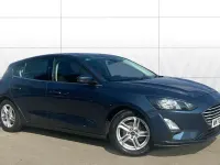 Used Ford Focus Zetec 120 HP (88 kW) 2021 Blue Hatchback