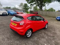 Used Ford Fiesta Zetec 2016 Red Hatchback