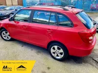 Used Skoda Fabia SE 2014 Red Hatchback