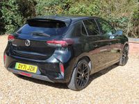 Used Vauxhall Corsa-e SRi 100 kW (136 HP) 2021 Black Hatchback