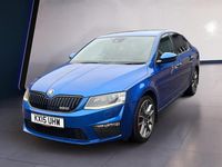 Begagnad Skoda Octavia vRS 2015 Blå Halvkombi