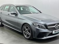 Used Mercedes C220 AMG Line Premium 194 HP (142 kW) 2019 Grey Estate