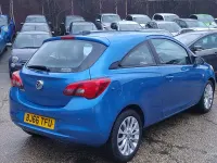 Used Vauxhall Corsa 88 HP (64 kW) 2016 Blue Hatchback