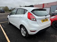 Used Ford Fiesta Zetec 2014 White Hatchback
