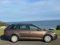 Used VW Golf VII S 105 HP (77 kW) 2013 Brown Estate