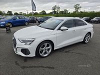 Used Audi A3 S-Line 2021 White Sedan