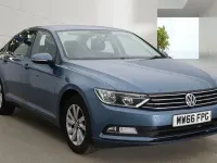 Used VW Passat S 2016 Blue Sedan