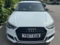 Used Audi A3 Black Edition 150 HP (110 kW) 2017 White Sedan
