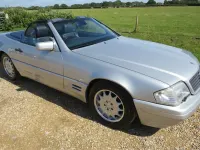 Used Mercedes SL320 Edition 1998 Silver Cabriolet