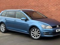 Used VW Golf VII GT 150 HP (110 kW) 2015 Blue Estate