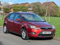 Used Ford Focus Zetec 2009 Red Hatchback
