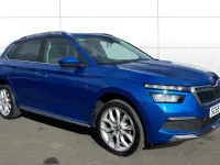 Usado Skoda Kamiq SE L 116 HP (85 kW) 2020 Azul SUV