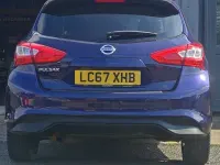 Used Nissan Pulsar N-Connecta 116 HP (85 kW) 2017 Blue Hatchback