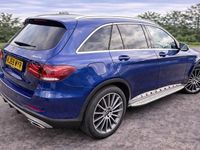 Used Mercedes GLC220 AMG Line Premium 194 HP (142 kW) 2020 Blue Estate