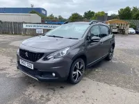 Used Peugeot 2008 GT-line 110 HP (80 kW) 2017 Grey SUV