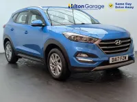 Używany Hyundai Tucson SE 177 KM (130 kW) 2017 Niebieski SUV