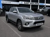 Used Toyota HiLux 150 HP (110 kW) 2018 Silver Pickup